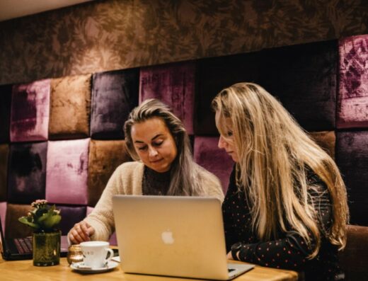 Flexwerken bij Café Cinq in Den Bosch, uitzicht op de St-Jan, Parade